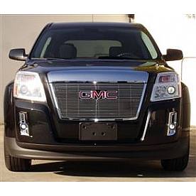T-Rex Truck Products Grille Insert - Horizontal Bar Trapezoid Polished Aluminum - 21153