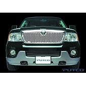 Putco Grille Insert - Polished Stainless Steel Rectangular - 84117
