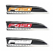 Recon Accessories Emblem - F-450 Super Duty Fenders - 264482CH