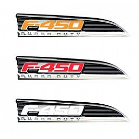 Recon Accessories Emblem - F-450 Super Duty Fenders - 264482CH