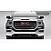 T-Rex Truck Products Grille Insert - Horizontal Bar Rectangular Black Aluminum - 21215B