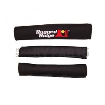 Rugged Ridge Interior Door Handle Cover - Black Neoprene - 1330552