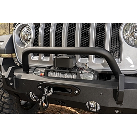 Rugged Ridge Grille Guard Black Steel - 1154062