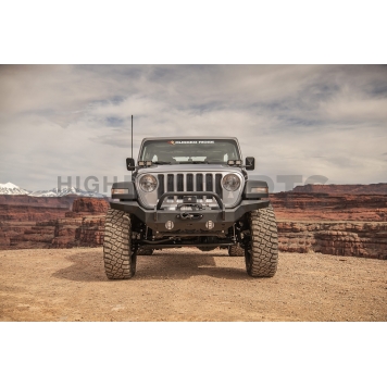 Rugged Ridge Grille Guard Black Steel - 1154062-1