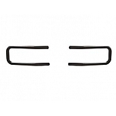 Mile Marker Brush Guard Polished Silver  - 5026650C