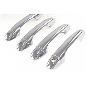TFP (International Trim) Exterior Door Handle Cover - Silver ABS Plastic - 16641DHI