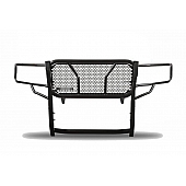 Black Horse Offroad Grille Guard 2-1/4 Inch Black Powder Coated Steel - RUFORA19B