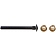 Help! By Dorman Hinge Pin and Bushing Kit - Steel - 38404