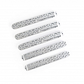 Rugged Ridge Exterior Door Handle Cover - Silver Aluminum Brushed - 1331151