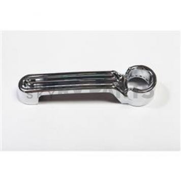 Rugged Ridge Exterior Door Handle Cover - Silver ABS Plastic Chrome Plated - 1331110