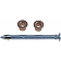Help! By Dorman Hinge Pin and Bushing Kit - Steel - 38390