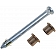 Help! By Dorman Hinge Pin and Bushing Kit - Steel - 38390