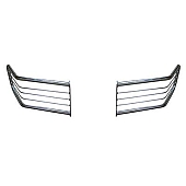 Go Industries Brush Guard Tubular Chrome Plated Silver Steel - 26751