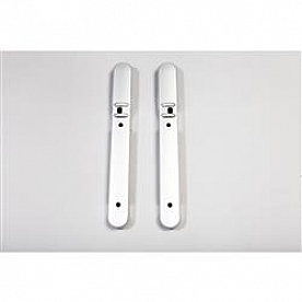 Rugged Ridge Interior Door Handle Cover - Silver Plastic - 1115116