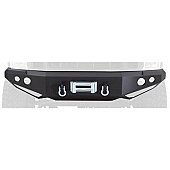 Smittybilt Bumper M1A2 Heavy Duty Modular Design Steel Black  - 612922