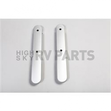 Rugged Ridge Interior Door Handle Cover - Silver Plastic - 1115117
