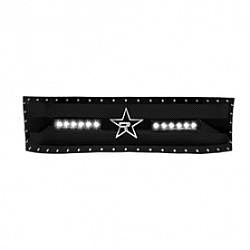 RBP (Rolling Big Power) Grille Insert - Black Stainless Steel Rectangular - 967569
