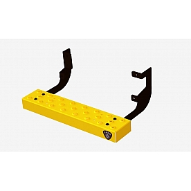 Carr Truck Step Yellow Powder Coated Steel - 451007