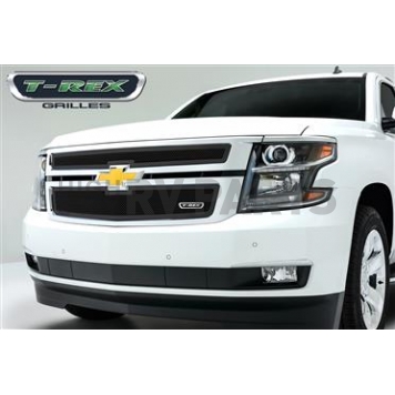 T-Rex Truck Products Grille Insert - Mesh Rectangular Black Powder Coated Steel - 51055