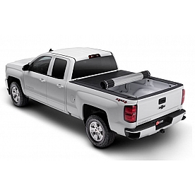 BAK Industries Tonneau Cover Hard Roll-Up Black Gloss Aluminum/ Vinyl - 39100