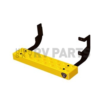 Carr Truck Step Yellow Powder Coated Steel - 4510071
