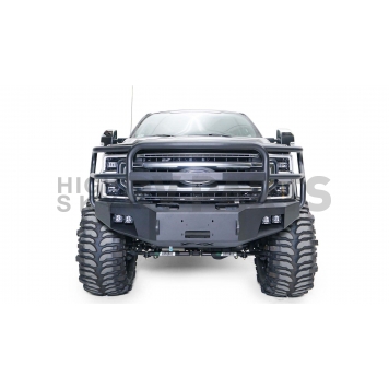 Fab Fours Bumper Premium 1-Piece Design Steel Black - FS17A41601
