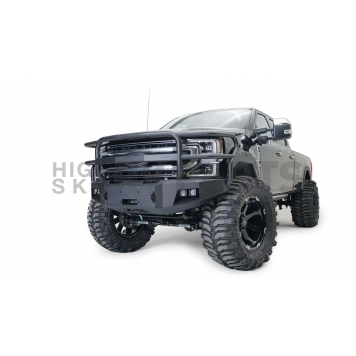 Fab Fours Bumper Premium 1-Piece Design Steel Black - FS17A41601-2