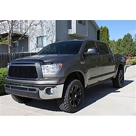 T-Rex Truck Products Grille Insert - Horizontal Bar Rectangular Black Powder Coated Aluminum - 20961B