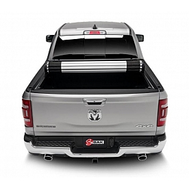 BAK Industries Tonneau Cover Hard Roll-Up Black Gloss Aluminum/ Vinyl - 39227