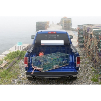 BAK Industries Tonneau Cover Hard Roll-Up Black Gloss Aluminum/ Vinyl - 39227-6