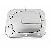 All Sales Fuel Door - Square Aluminum - 6046C