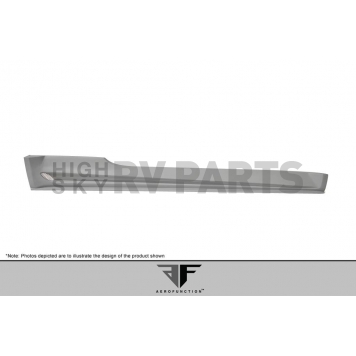 Extreme Dimensions Side Skirt - Primered Fiberglass Reinforced Plastic Gray Set of 2 - 109266