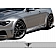 Extreme Dimensions Side Skirt - Primered Fiberglass Reinforced Plastic Gray Set of 2 - 109266