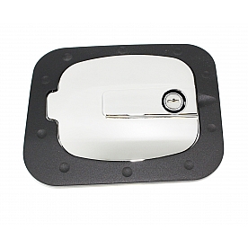 All Sales Fuel Door - Square Aluminum - 6046GKCL