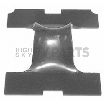 Goodmark Industries Spare Tire Hold Down Anchor Plate Black Steel - CF726701