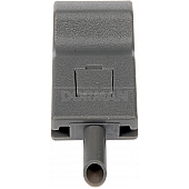 Help! By Dorman Door Lock Knob - OEM Plastic Gray Single - 75222