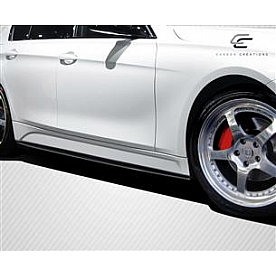 Extreme Dimensions Side Skirt - Gloss Carbon Fiber Black Set of 2 - 109560