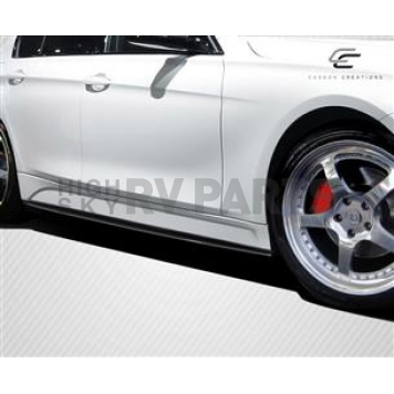 Extreme Dimensions Side Skirt - Gloss Carbon Fiber Black Set of 2 - 109560