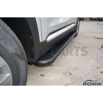 Romik USA Running Board Black Anodized Aluminum Stationary - 22215419-1