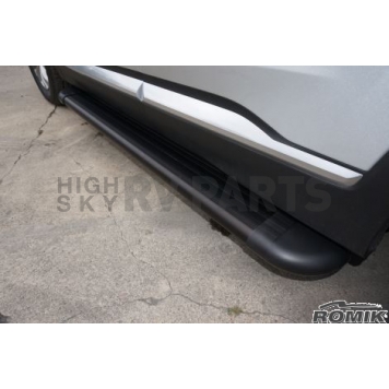 Romik USA Running Board Black Anodized Aluminum Stationary - 22215419-2