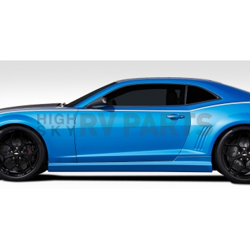 Extreme Dimensions Side Skirt - Primered Fiberglass Reinforced Plastic Black Set of 2 - 109796-3
