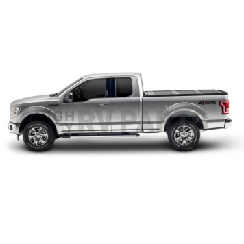 UnderCover Tonneau Cover Hard Folding Black Semi-Gloss Textured Aluminum - FX21030-5