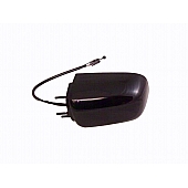 CIPA USA Exterior Mirror Rectangular Manual/ Remote Black Single - 27094