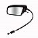 CIPA USA Exterior Mirror Rectangular Manual/ Remote Black Single - 27094