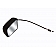 CIPA USA Exterior Mirror Rectangular Manual/ Remote Black Single - 27094