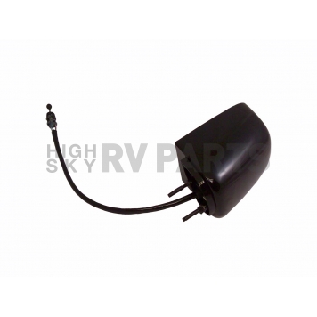 CIPA USA Exterior Mirror Rectangular Manual/ Remote Black Single - 27094-5