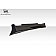 Extreme Dimensions Side Skirt - Primered Fiberglass Reinforced Plastic Black Set of 2 - 109657