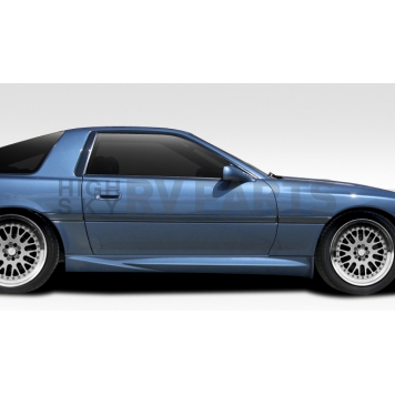 Extreme Dimensions Side Skirt - Primered Fiberglass Reinforced Plastic Black Set of 2 - 109657-5
