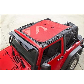 Rugged Ridge Bikini Top Fabric Red - 1357926