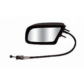 CIPA USA Exterior Mirror Rectangular Manual/ Remote Black Single - 27096